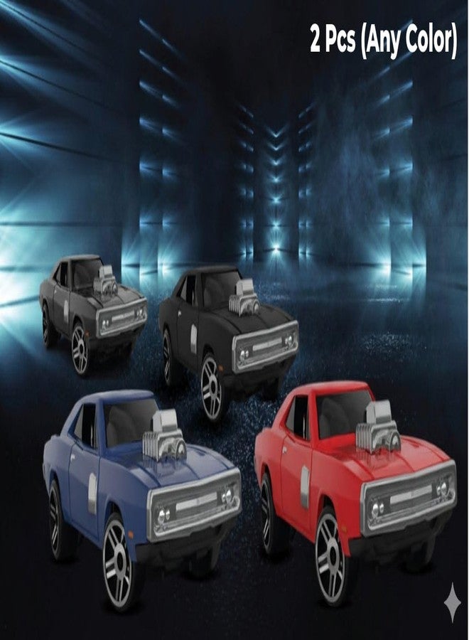YUIOP - Die Cast Small DC Jems Car Toy - Metal Construction - Durable - Free Wheeling Action - for Collectors and Enthusiasts (Color May Vary) (Multicolor) (Pack of 2) - Image 3